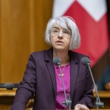 La ministre de la santé Elisabeth Baume-Schneider était opposée au texte. KEYSTONE/ALESSANDRO DELLA VALLE